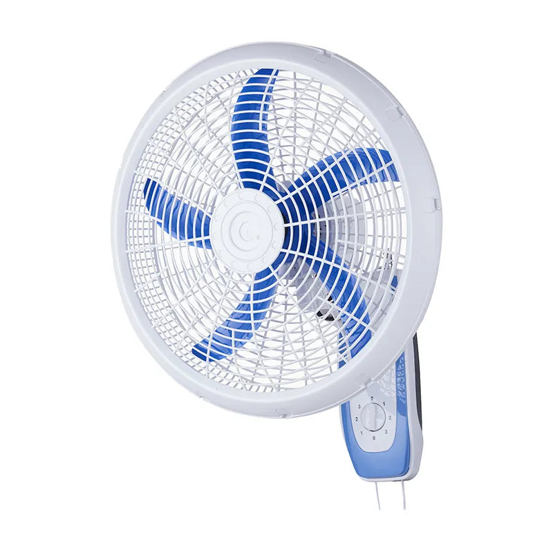3-Speed Oscillating Wall Fan with Dual Pull Cords JH WF-001