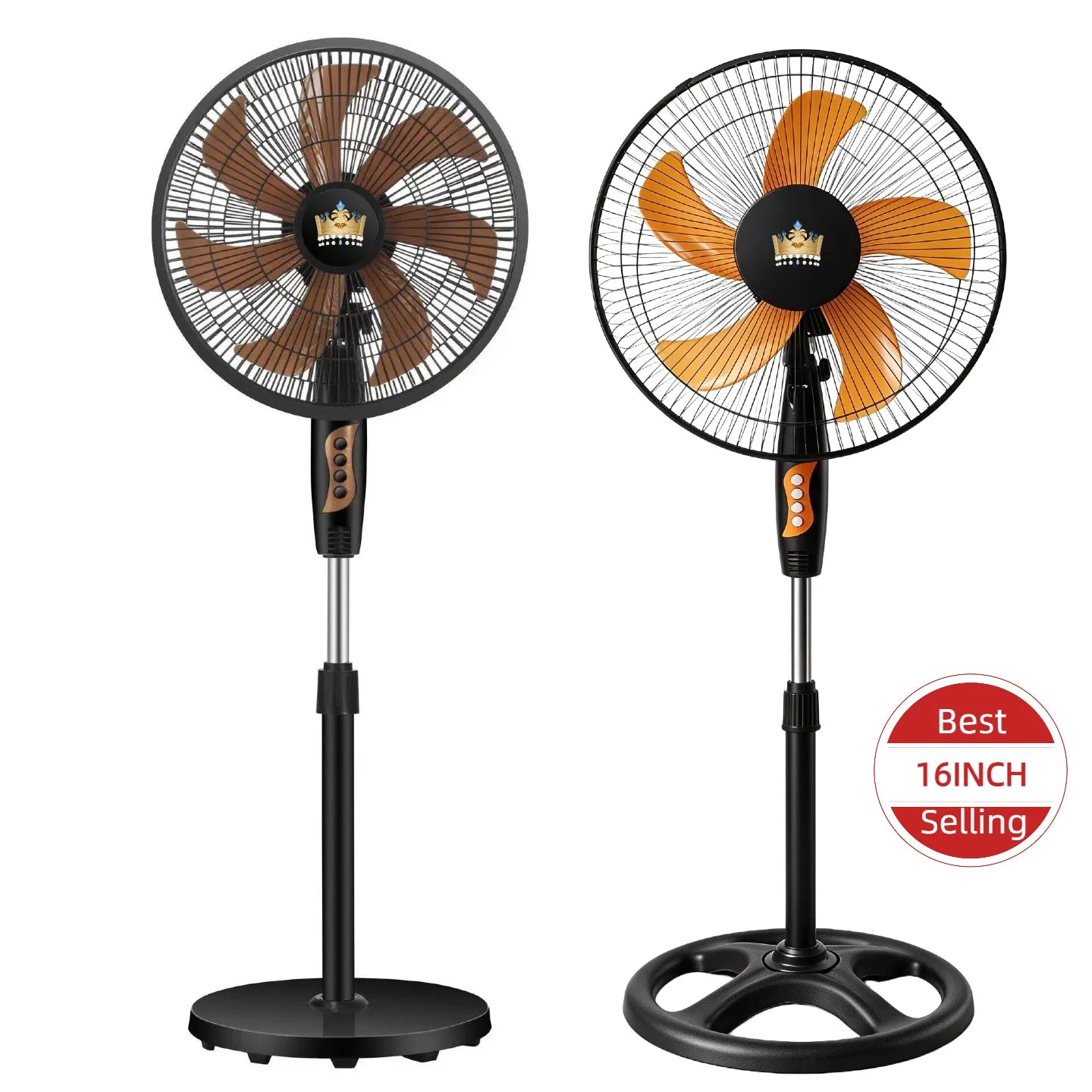 16Inch Standing Fan 40W Household High Power Floor Fan