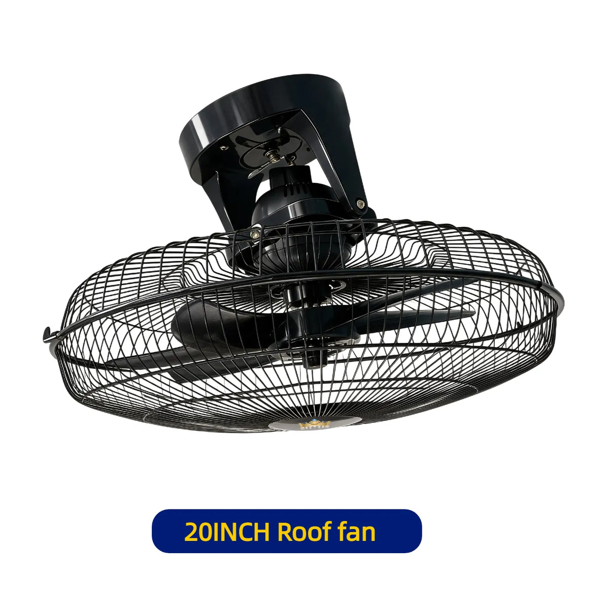 20Inch Ceiling Fan 60W High Power Electric Fan 360 Degree Air Blowing