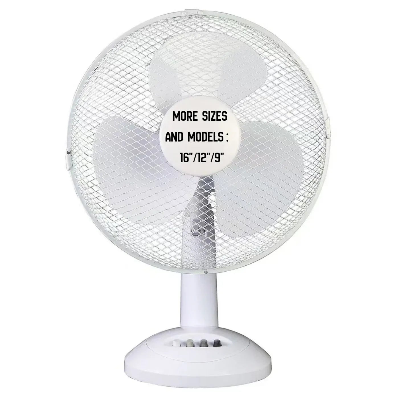 16Inch Desktop Fan 9Inch Small Table  Fan For Home Use