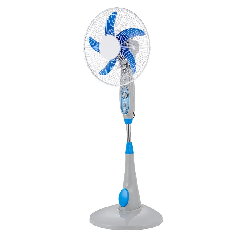 Industrial Grade 5-Blade Pedestal Fan with 1-Hour Timer JH FF-006