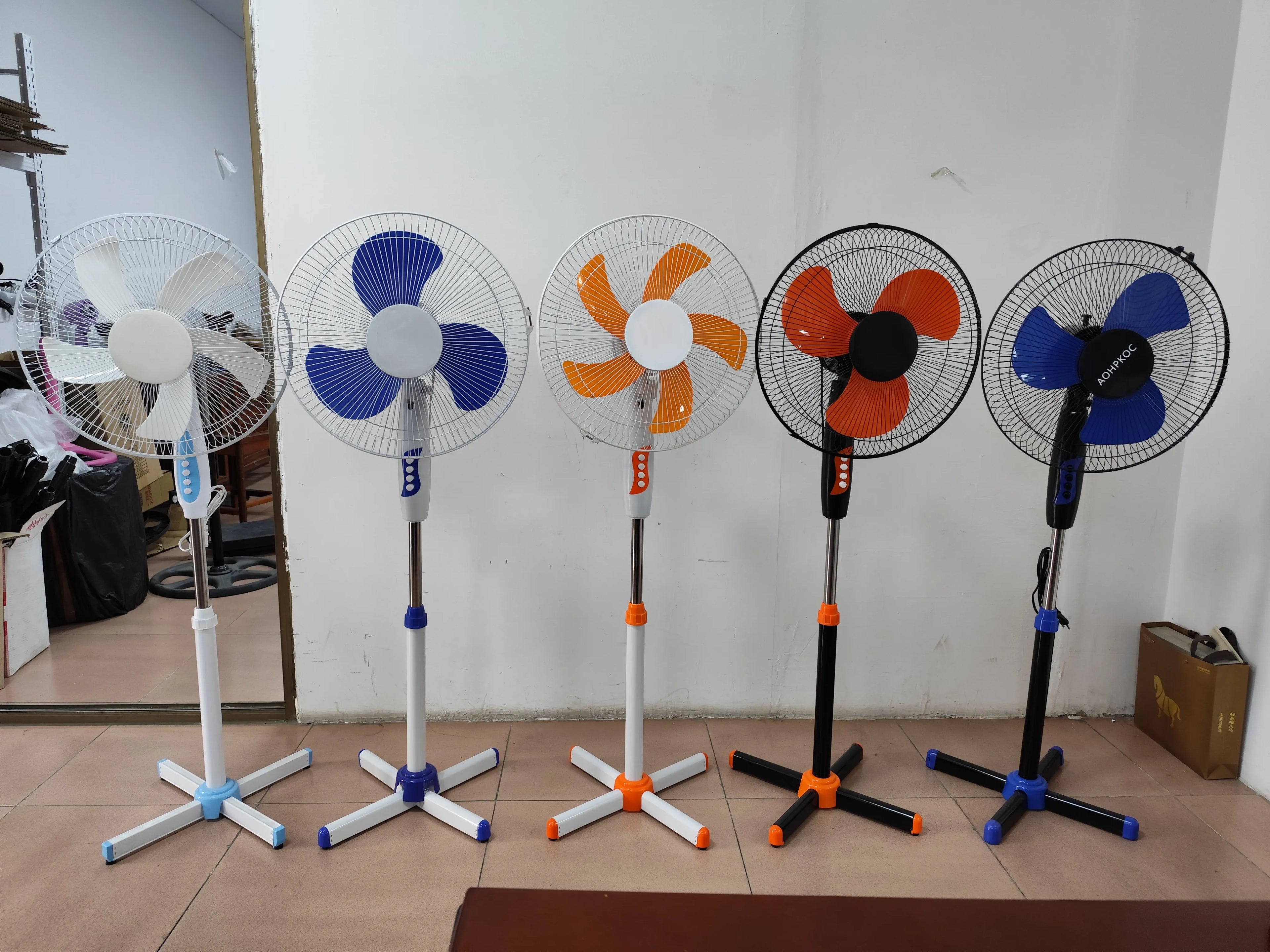 40W High Power 16inch Floor Fan 220V Household Electric Fan Made in China