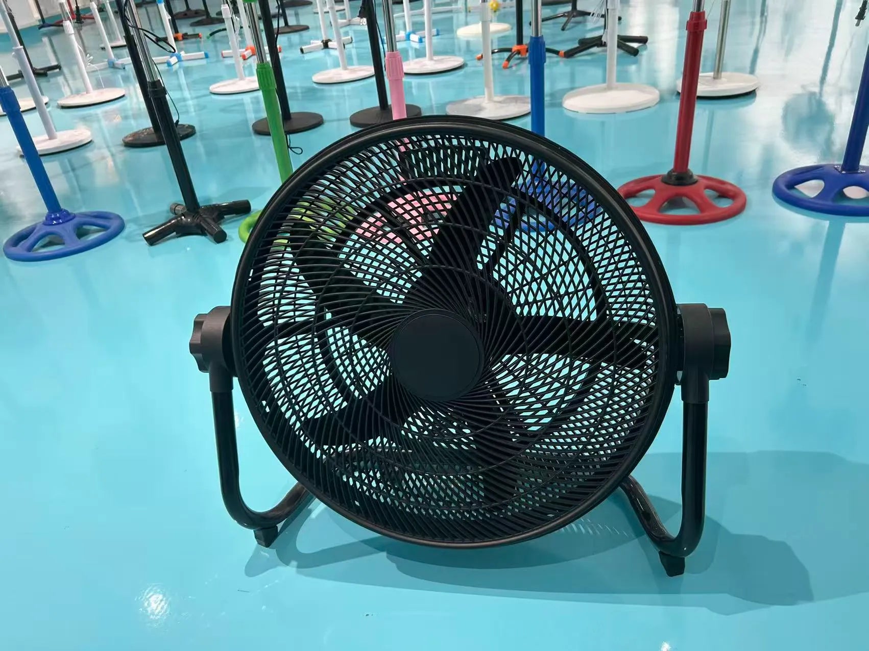 20inch Floor Fan 80W High Power Industrial Fan Large Angle Air Supply Made in China