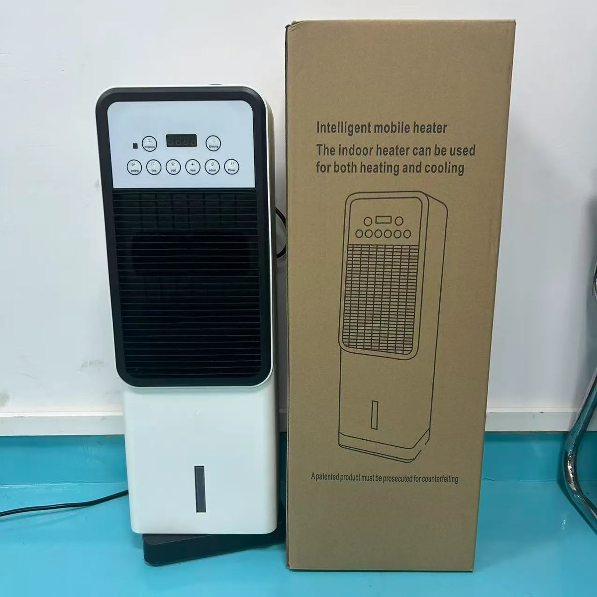 1800W High-Power Indoor Heater, Dual-Use for Heating and Cooling
