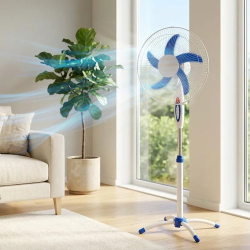 20-Inch Oscillating Pedestal Fan with Light JH FF-009