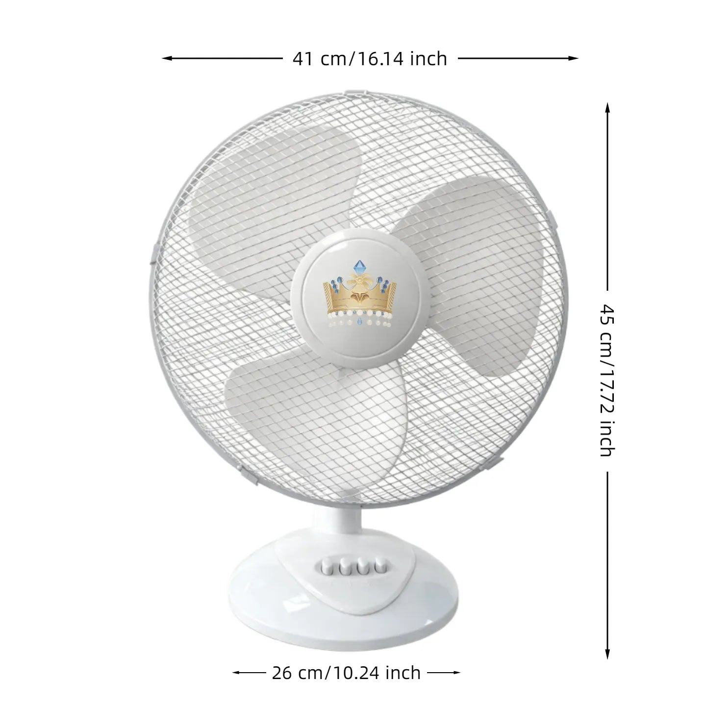 16Inch Desktop Fan 9Inch Small Table  Fan For Home Use