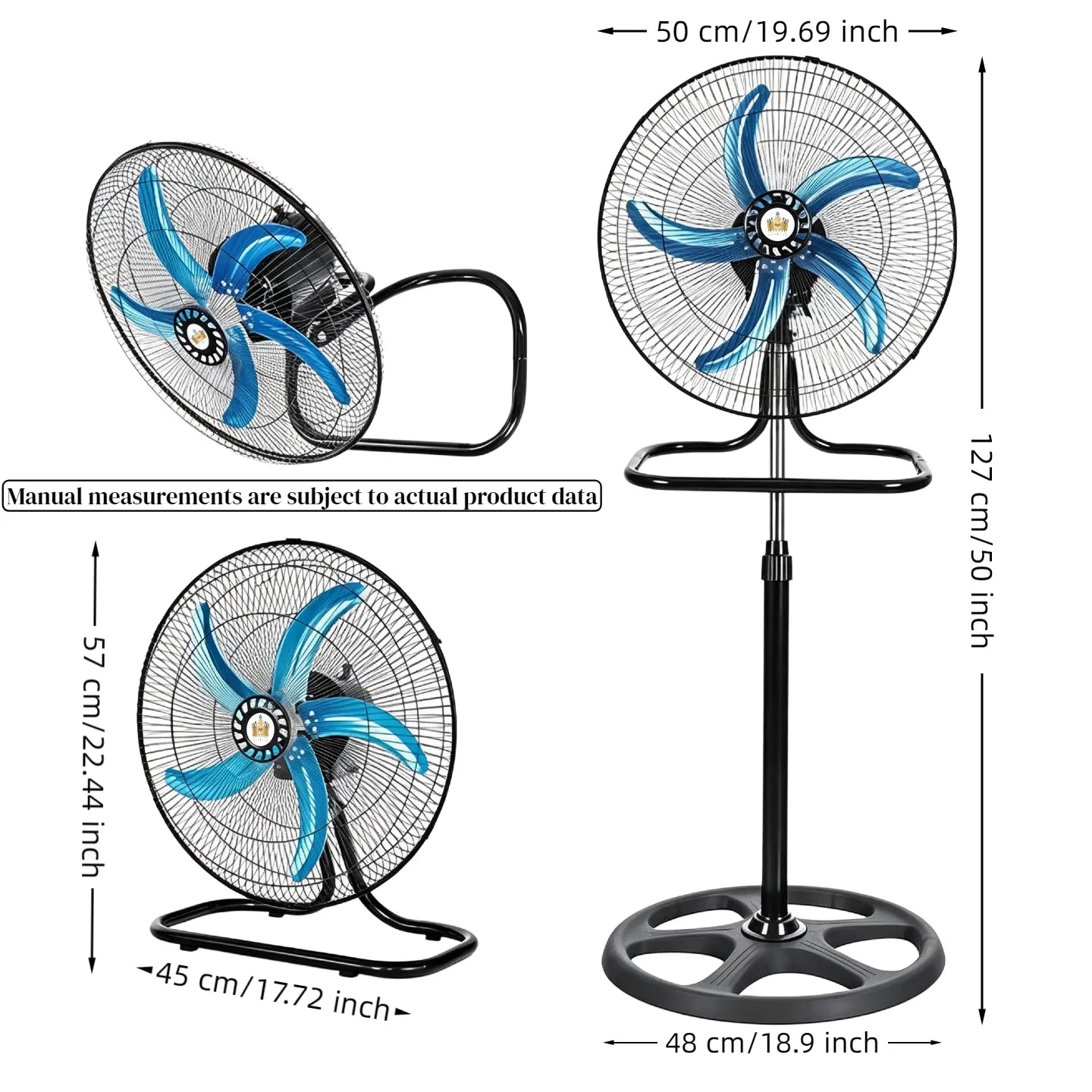 18Inch 3In1 Fan High Power Industrial Fan One Fan With Three Uses