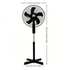 40W High Power 16inch Floor Fan 220V Household Electric Fan Made in China