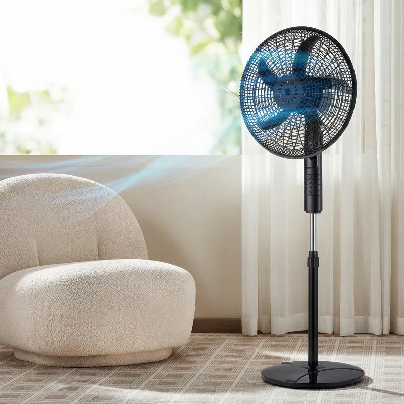 Heavy Duty Standing Fan with Remote Control JH FF-004