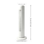 32INCH Tower Fan Vertical Bladeless Electric Fan Portable
