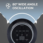 3-Speed Oscillating Tower Fan