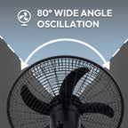 Heavy Duty Standing Fan with Remote Control JH FF-004