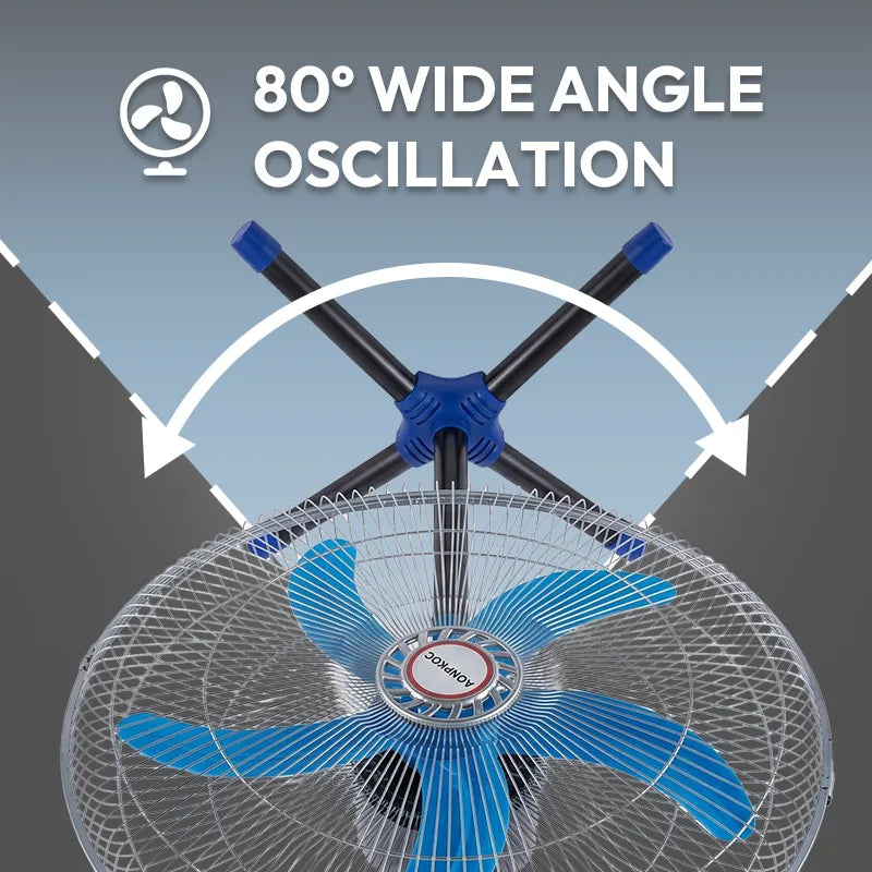 Adjustable Oscillating Stand Fan