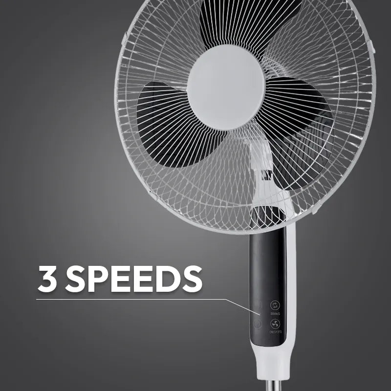 8 Speed Remote Control Pedestal Fan with Timer JH FF-005
