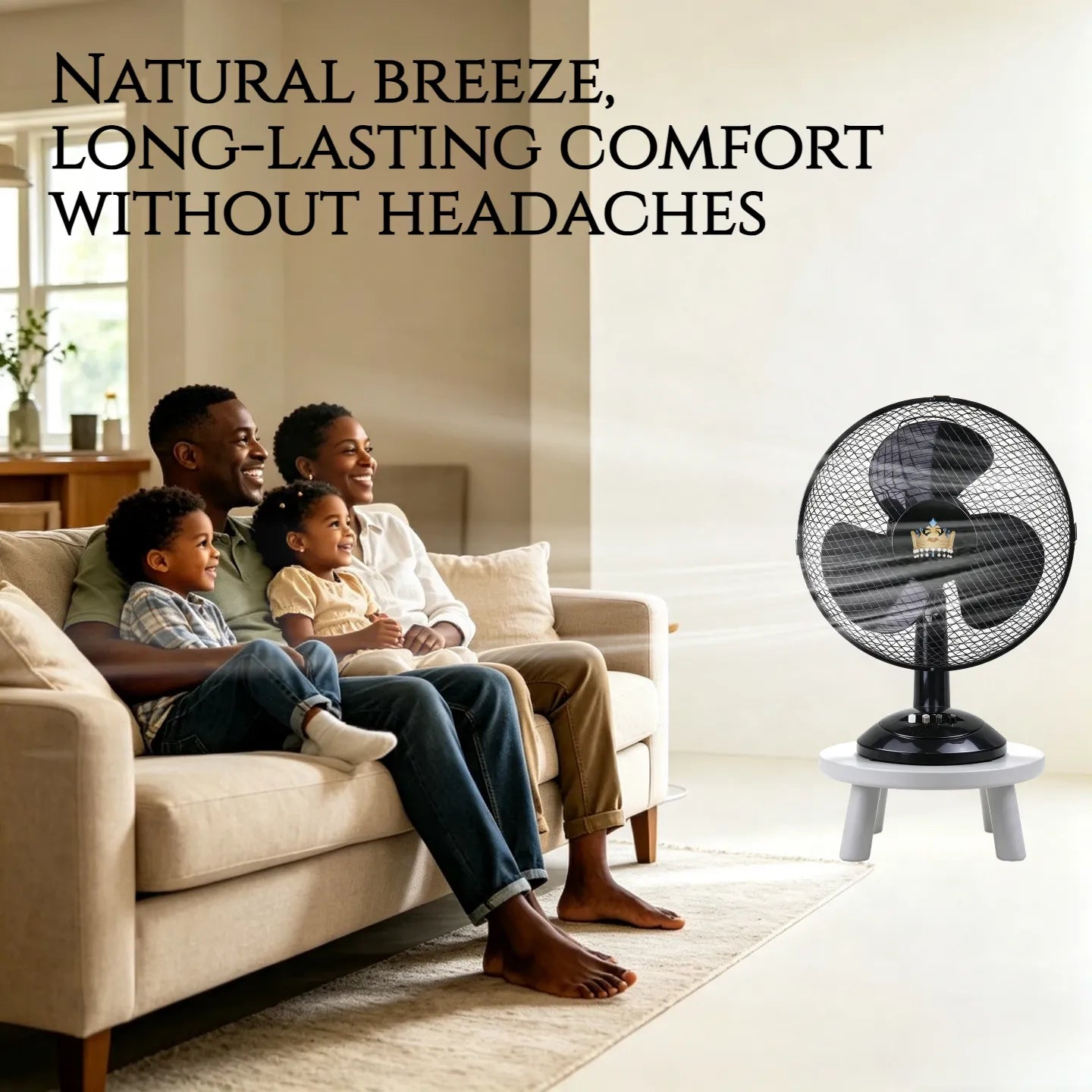 16Inch Desktop Fan 9Inch Small Table  Fan For Home Use