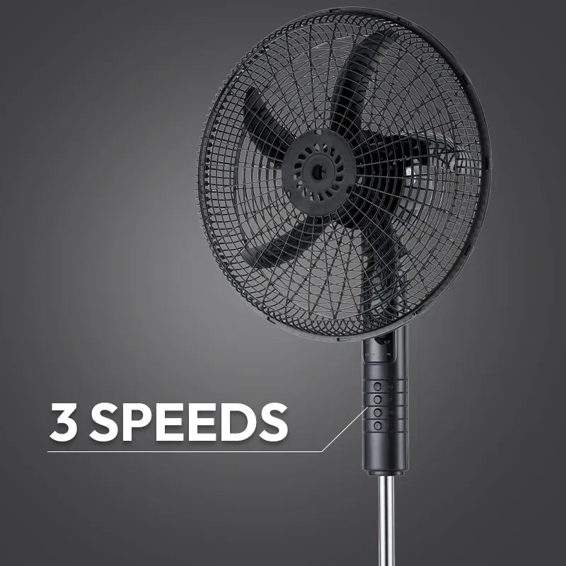 Heavy Duty Standing Fan with Remote Control JH FF-004