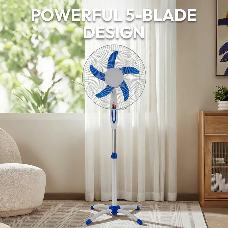 20-Inch Oscillating Pedestal Fan with Light JH FF-009