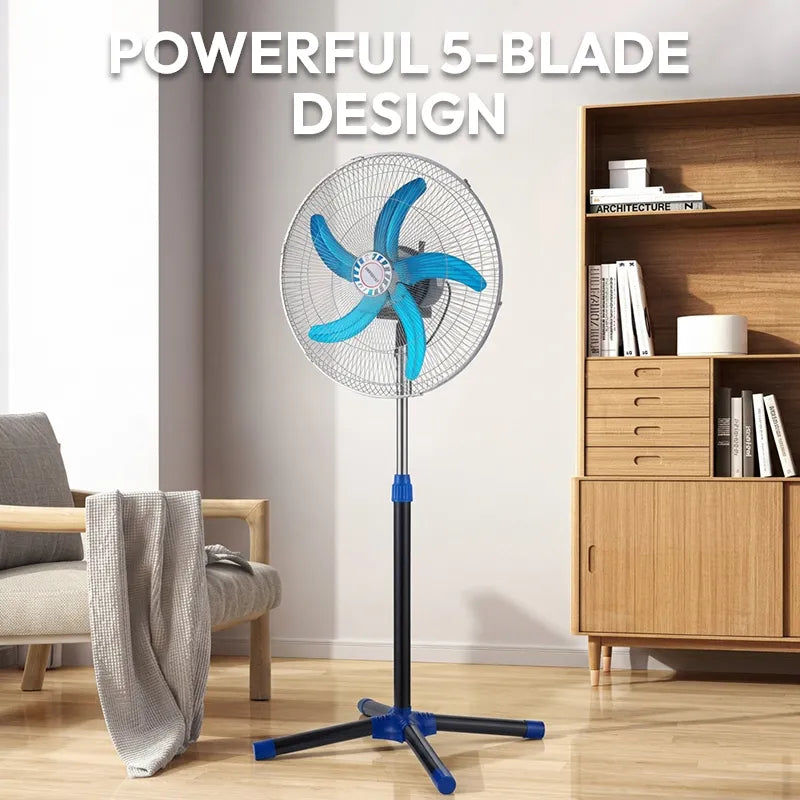 Adjustable Oscillating Stand Fan