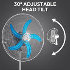 Adjustable Oscillating Stand Fan