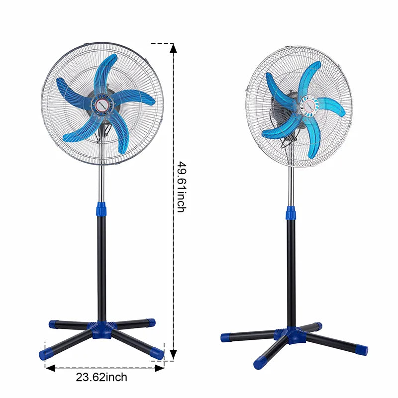 Adjustable Oscillating Stand Fan