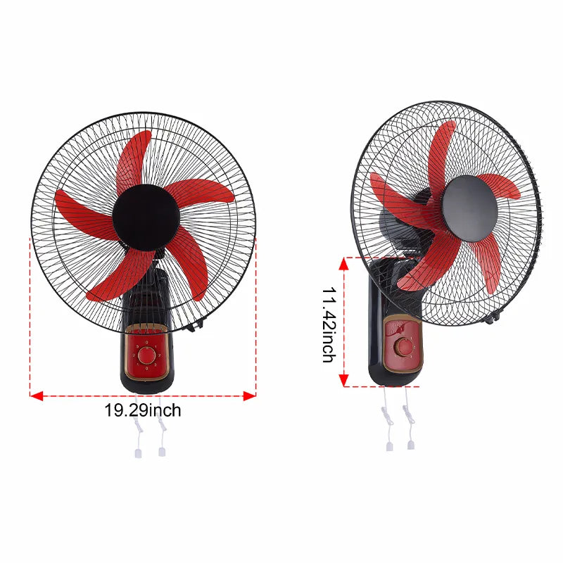40W Energy Efficient Wall Mount Fan JH WF-002