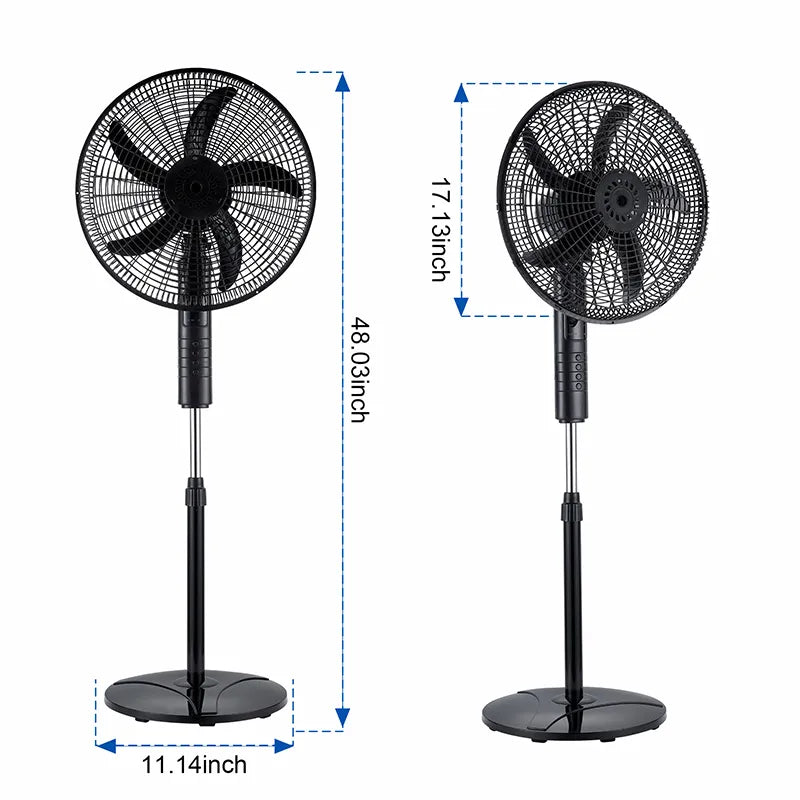 Heavy Duty Standing Fan with Remote Control JH FF-004
