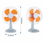 40W 3-Speed Oscillating Desk Fan with Timer JH TF-001